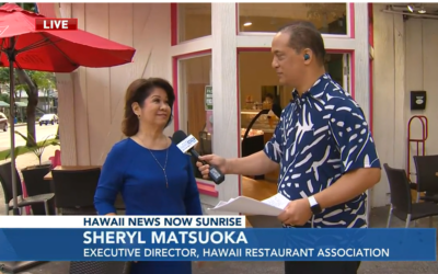 Hawaii News Now October 9, 2022 Outdoor Dining on Oahu