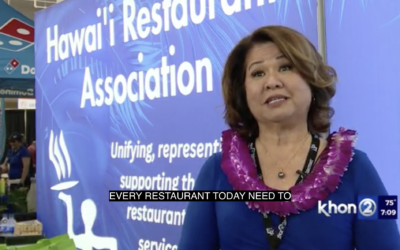 KHON2 – March 20, 2024 – Industry trends showcased at Hawaii Hotel and Restaurant Show